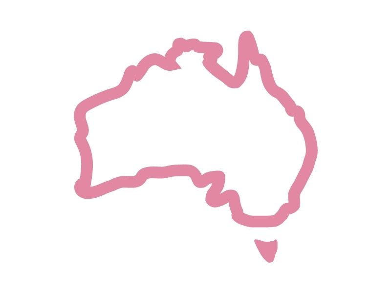 icon of Australia map